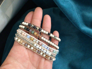 Lotus and Luna Assorted Single Wrap Bracelets