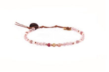 Load image into Gallery viewer, Lotus and Luna Chakra 4mm Bracelets