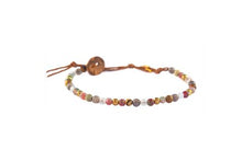 Load image into Gallery viewer, Lotus and Luna Chakra 4mm Bracelets