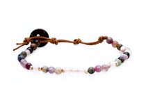 Load image into Gallery viewer, Lotus and Luna Chakra 4mm Bracelets