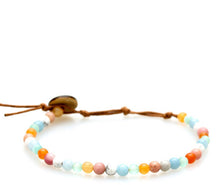 Load image into Gallery viewer, Lotus and Luna Chakra 4mm Bracelets