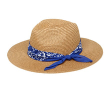 Load image into Gallery viewer, Icco Bandanna Straw Hat
