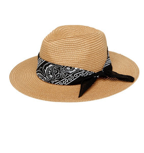 Icco Bandanna Straw Hat