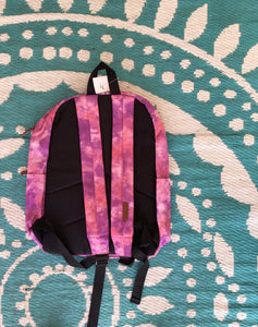 Pink Tie-dye Backpack