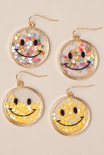 Load image into Gallery viewer, FC Smiley Face Earrings
