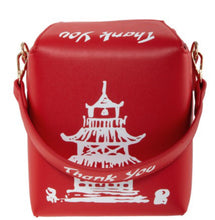 Load image into Gallery viewer, China Style Lunch Box Shape Bag with Handle
