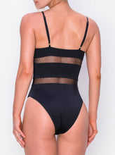 Load image into Gallery viewer, Envya Mesh Inset Seamless One Piece Swimsuit
