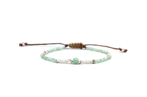 Lotus and Luna Goddess Crystal bracelets