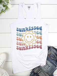 Colorbear Sunkissed Smile Face Plus Size Tank