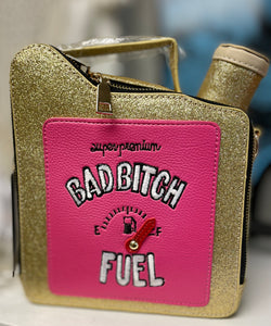 Bad Bi*ch Fuel Bottle Shape Novelty Bag