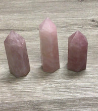 Load image into Gallery viewer, Rose Quartz Crystal Variations
